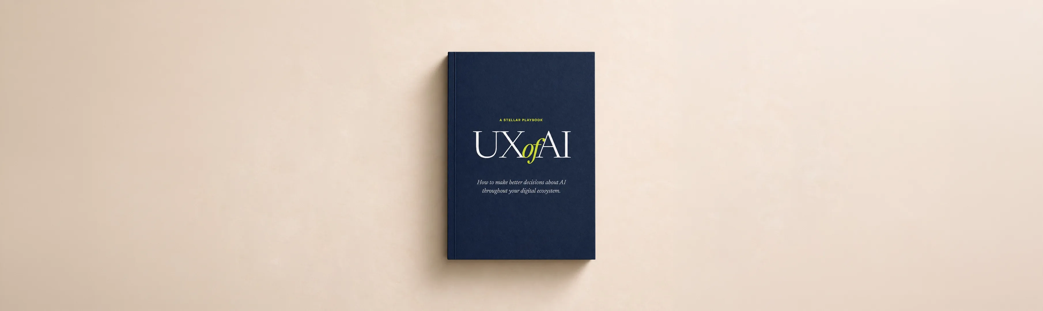 UX of AI playbook