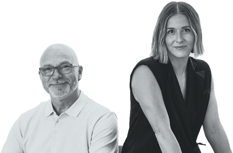 Founding partners Martin Pedersen and Brooke Apffel
