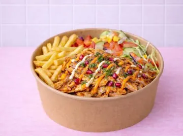 Assiette kebab poulet