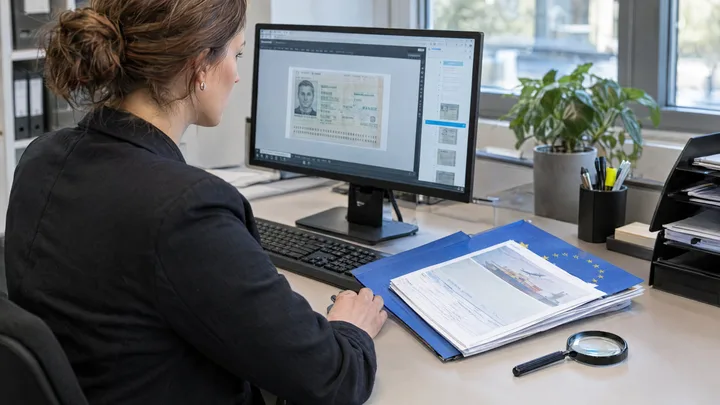 Die Prüfung einer Umsatzsteuer-Identifikationsnummer wird dokumentiert.