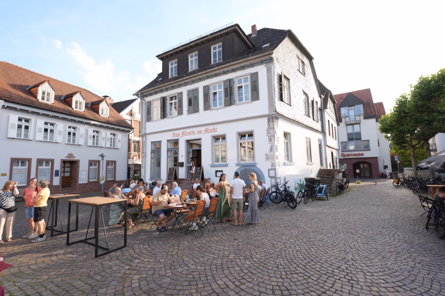 Das Restaurant Zum Fürsten am Dieburger Marktplatz