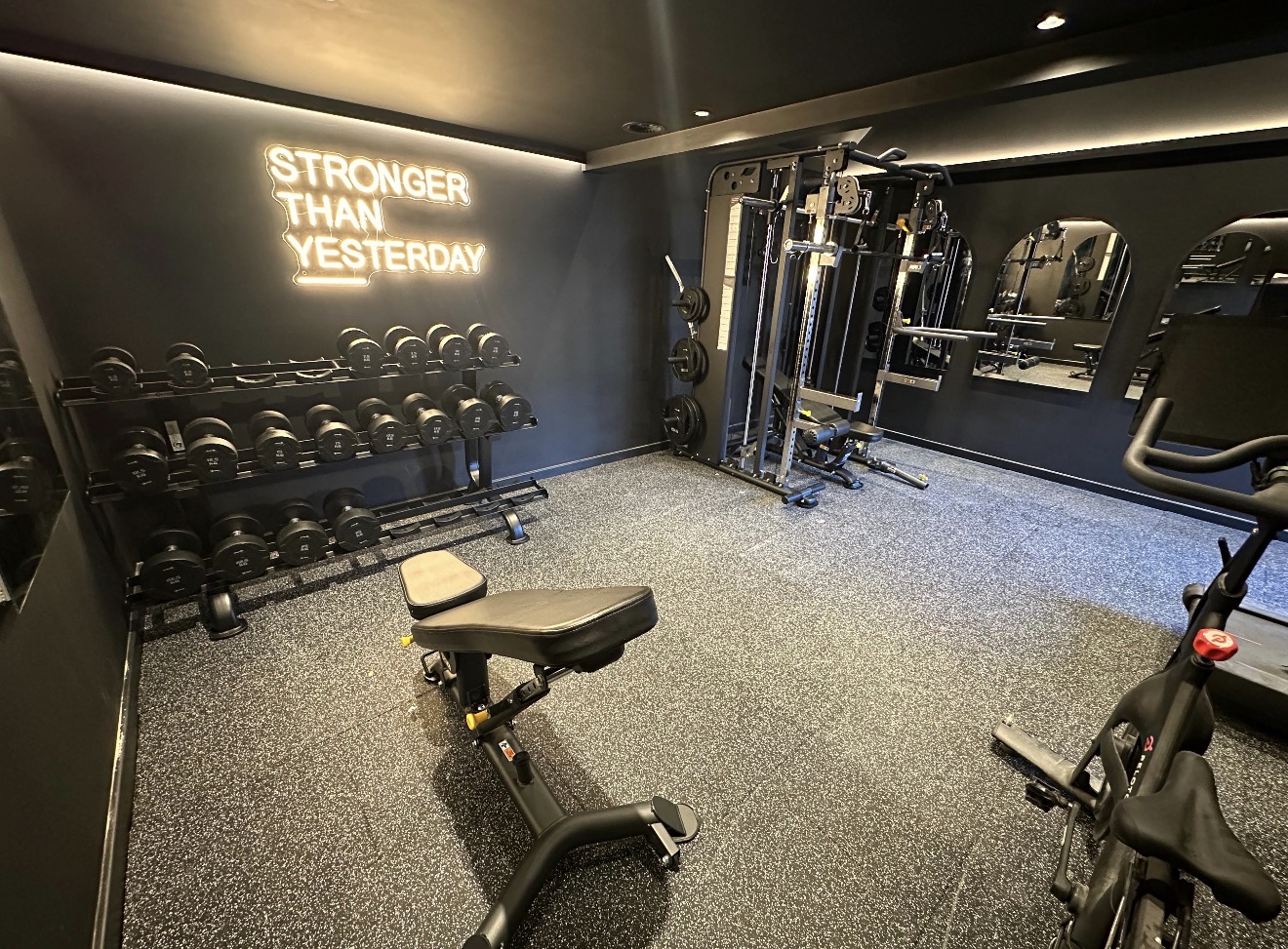 Spare room gym