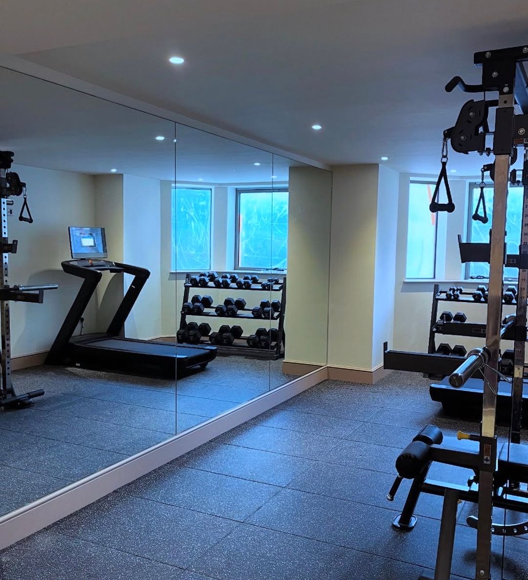 Finished home gym