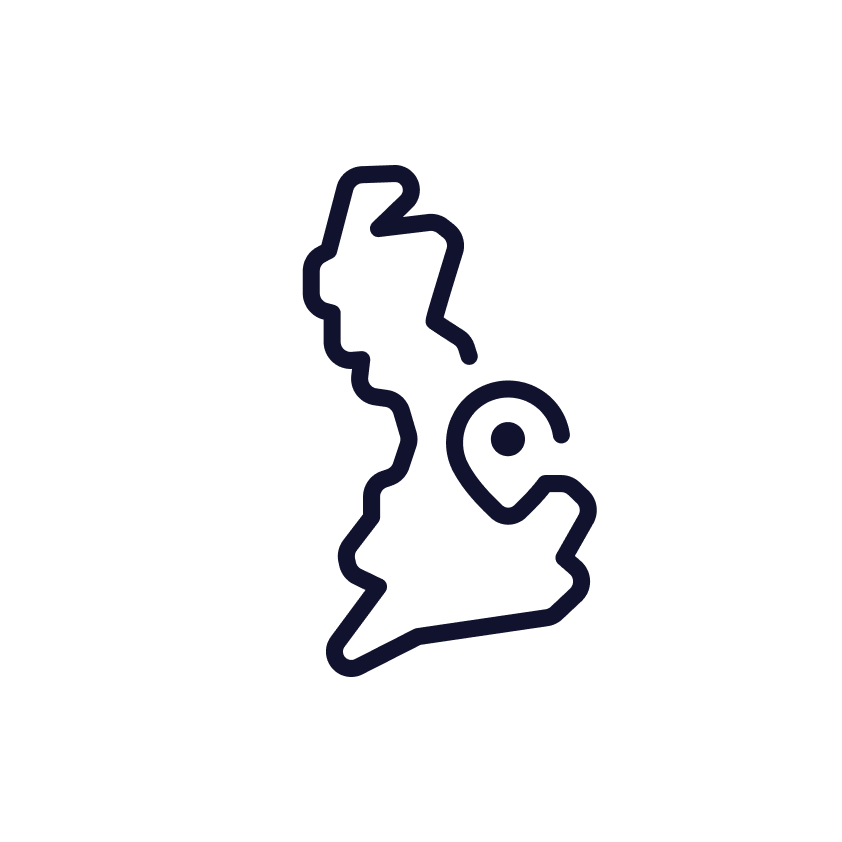 UK-wide coverage icon