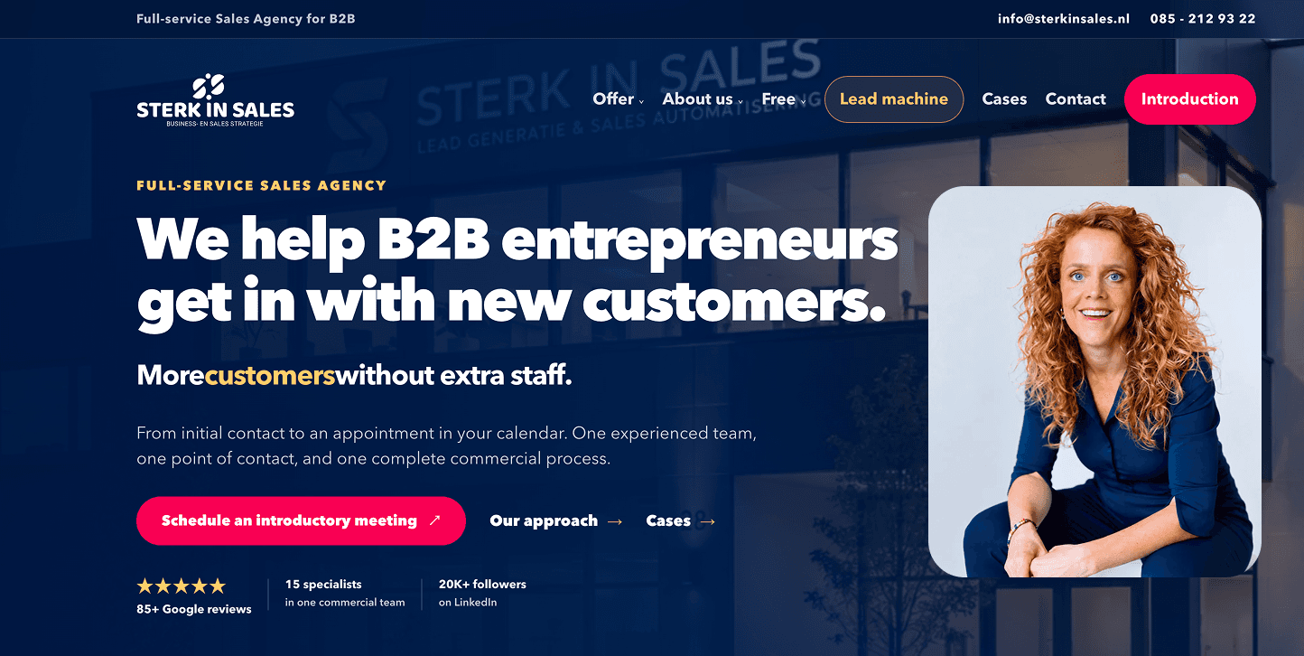 Sterk in Sales