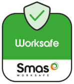 Smas Worksafe badge