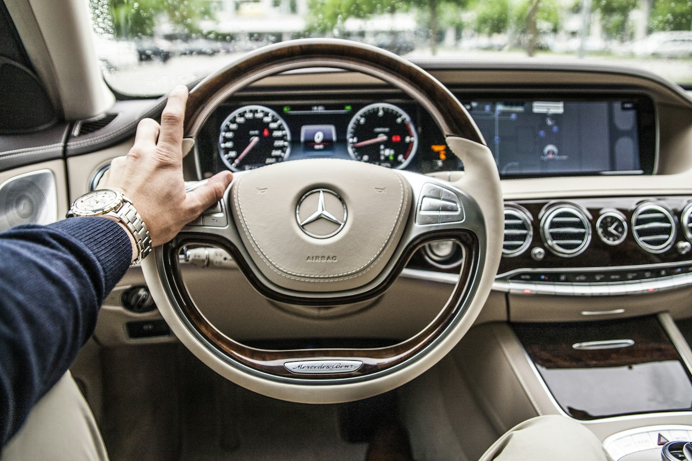 Private car with driver