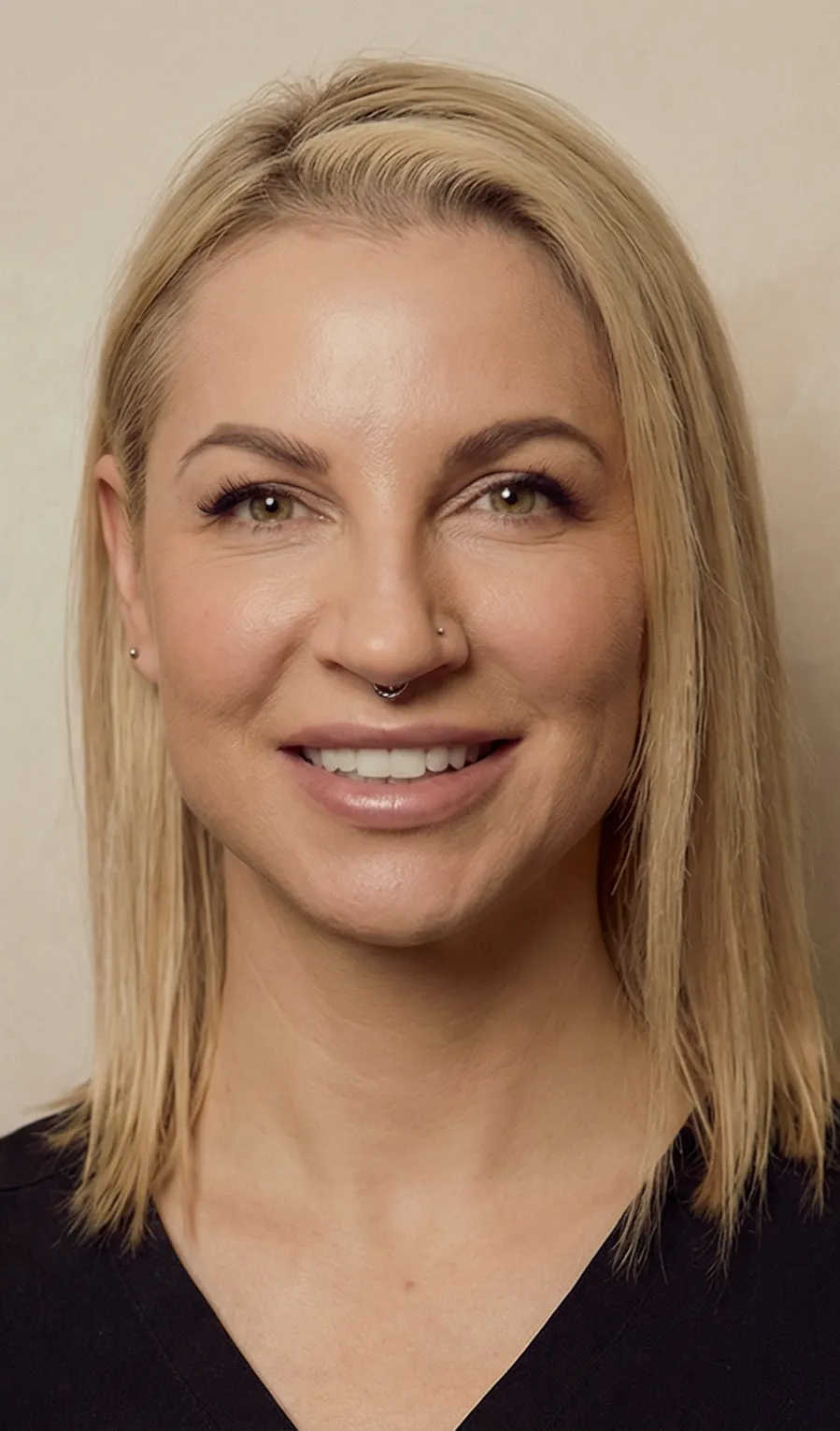 Portrait of Camilla, Clinic Manager and Senior Therapist at INJCT Skin Clinic