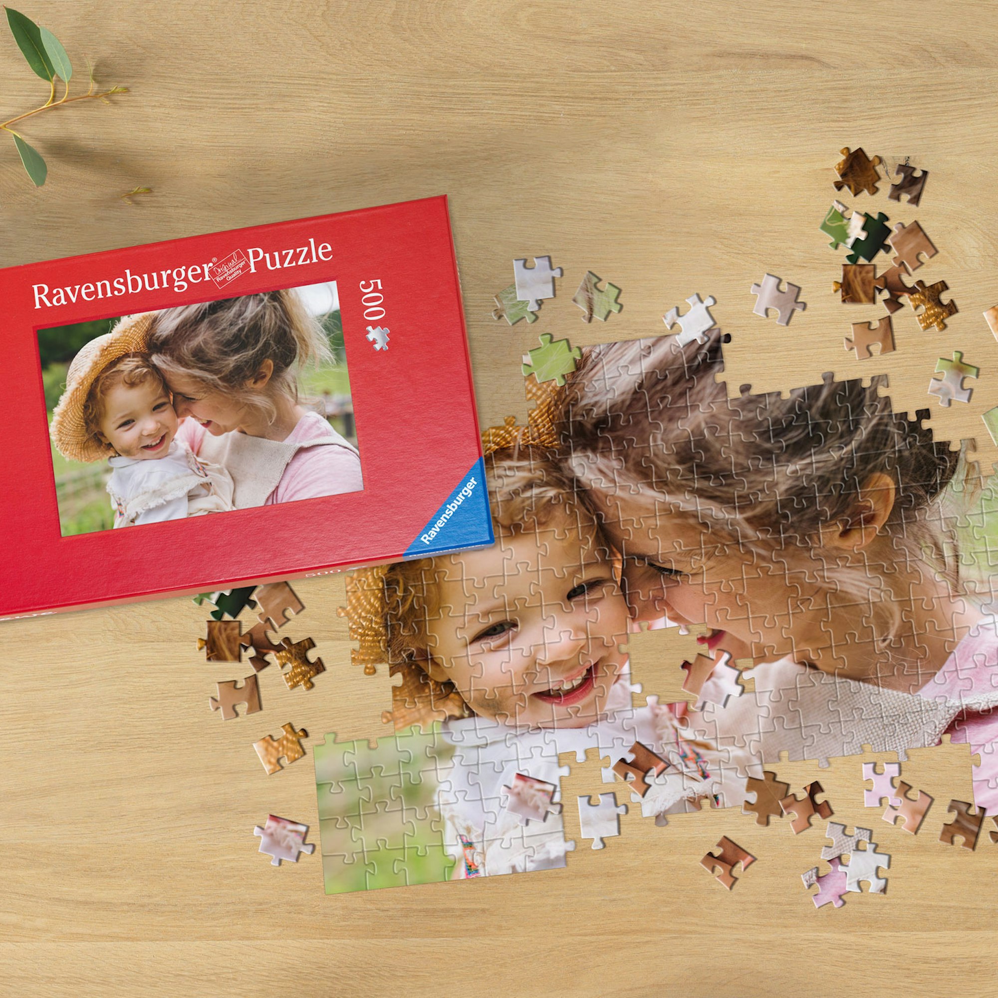 Fotopuzzle mit 500 Teilen
