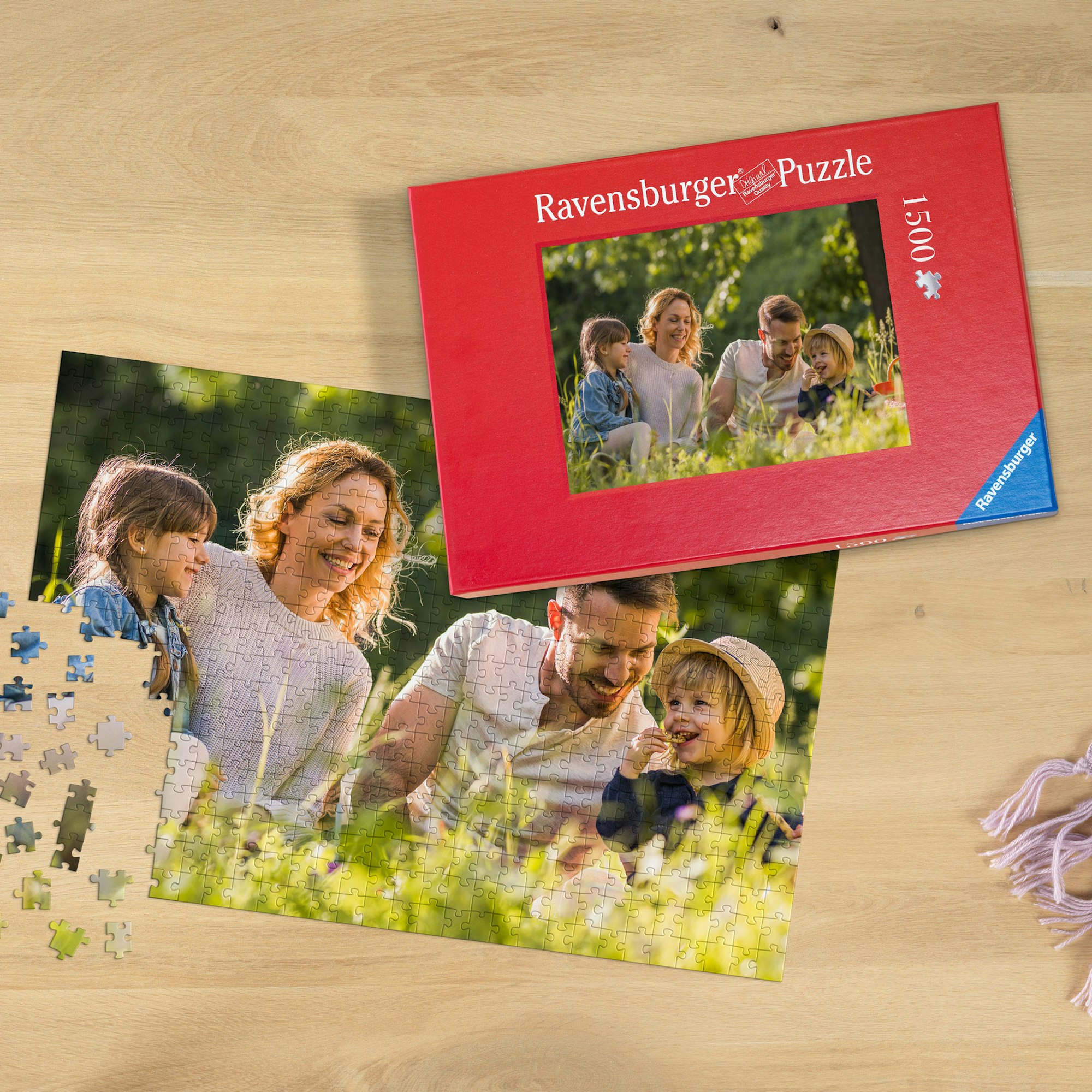 Fotopuzzle mit 1.500 Teilen