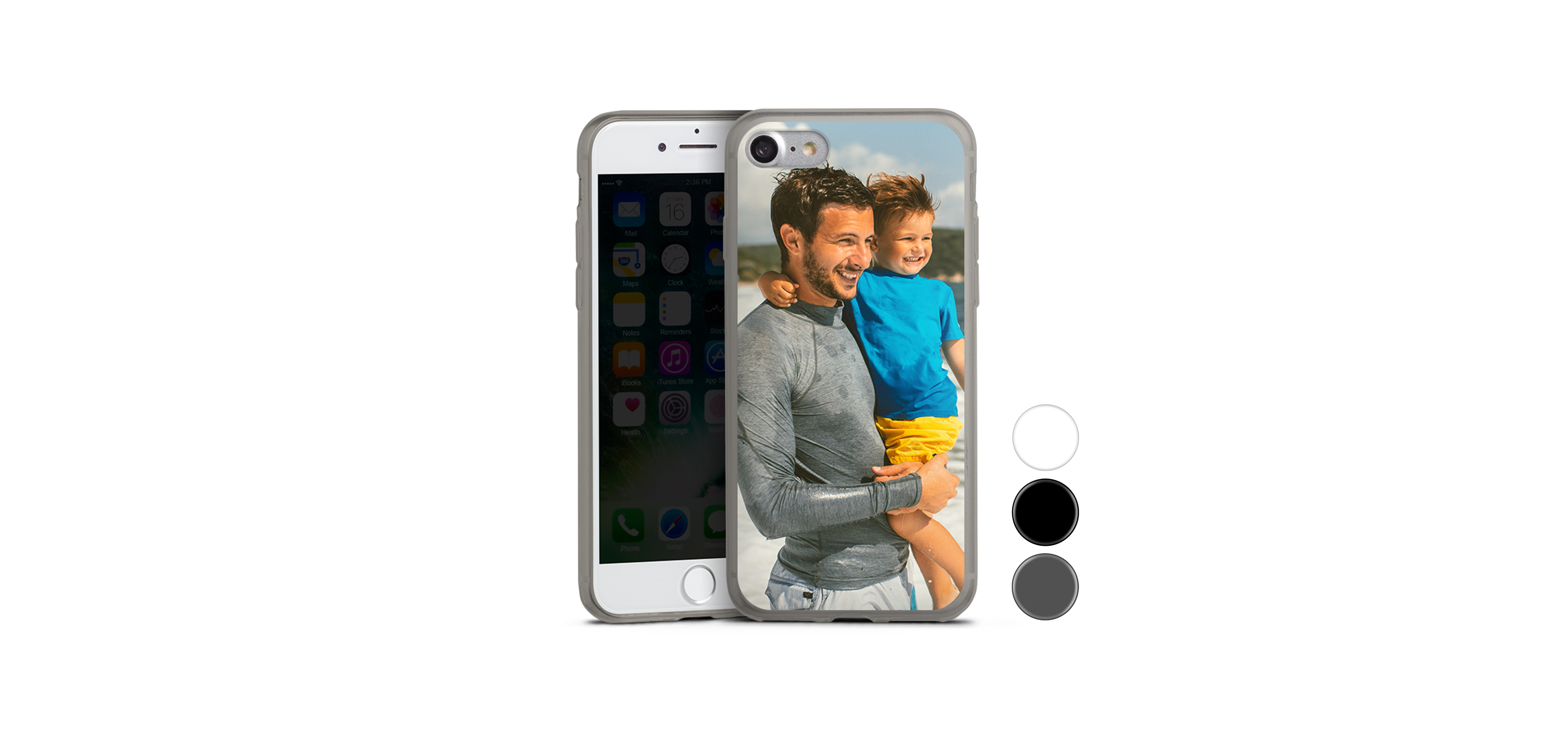 Sideflip-Handyhülle mit Foto