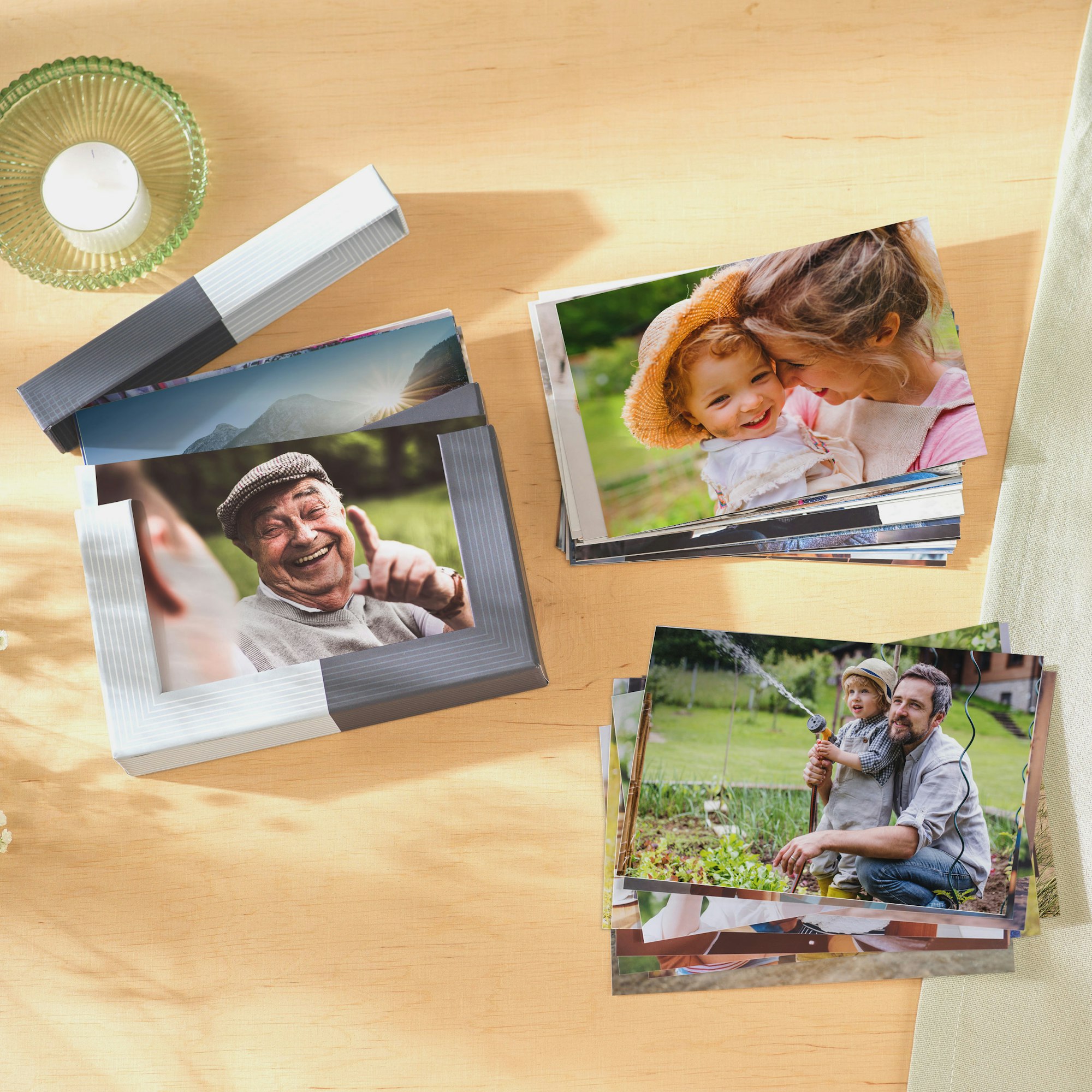 Fotobox mit 10 × 15 cm Abzügen