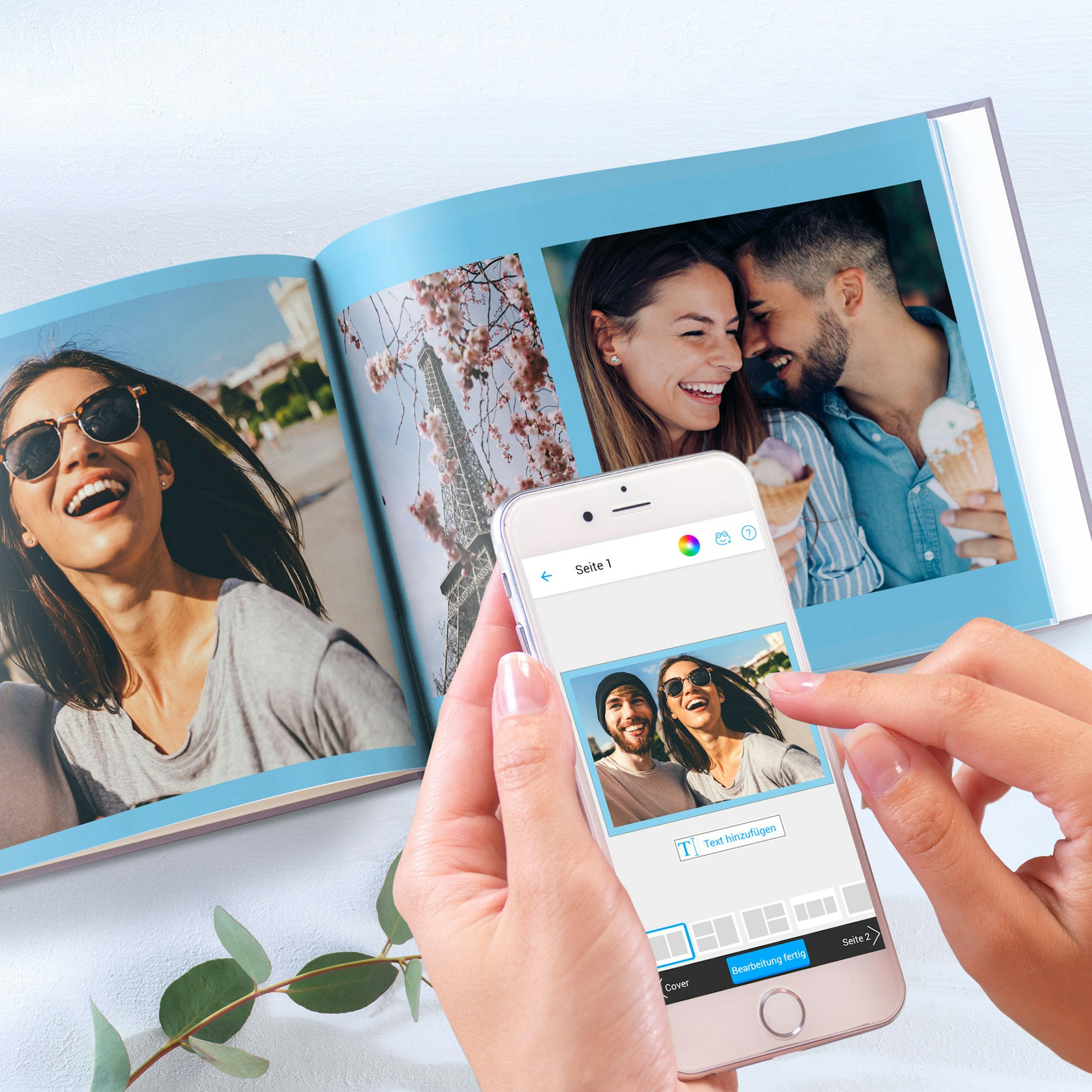 Fotobuch per App gestalten