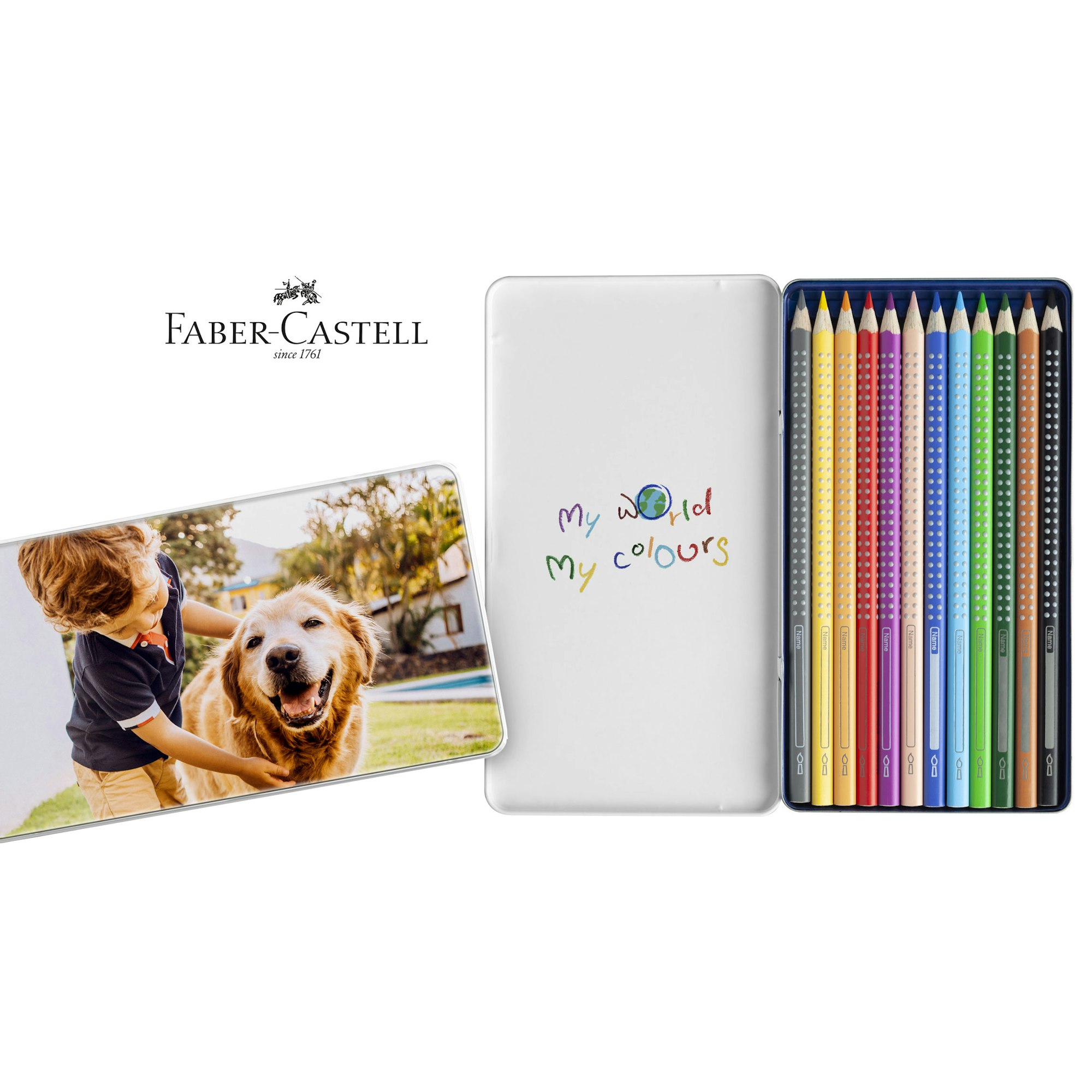 Faber-Castell Stiftebox mit Foto