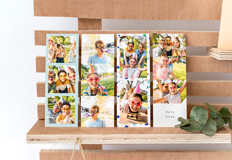 Fotoautomat-Bilder – 5 Stück