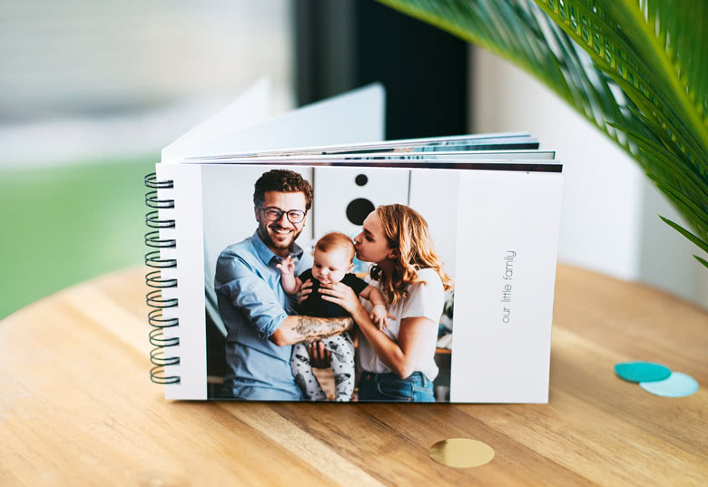 Foto Pocket-Buch mit Spiralbindung