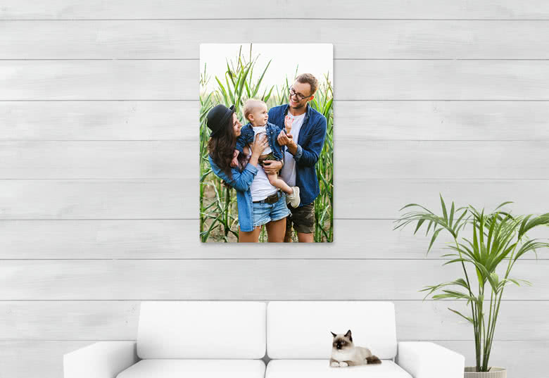 Foto auf Aluplatte 70 x 105 cm, Hochformat