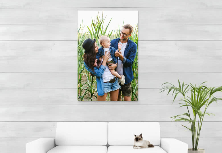 Foto auf Aluplatte 80 x 120 cm, Hochformat