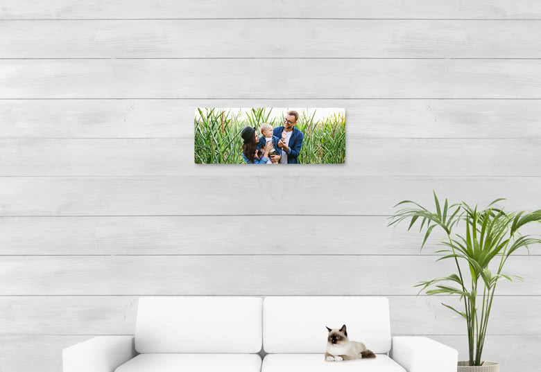 Foto auf Aluplatte 80 x 30 cm, Panorama-Querformat