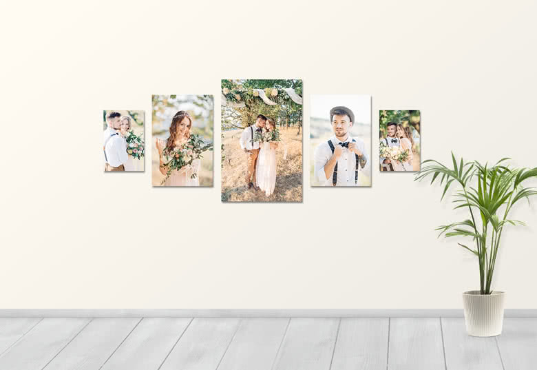 Fotowand Forex Galerie Panorama, 5 Felder