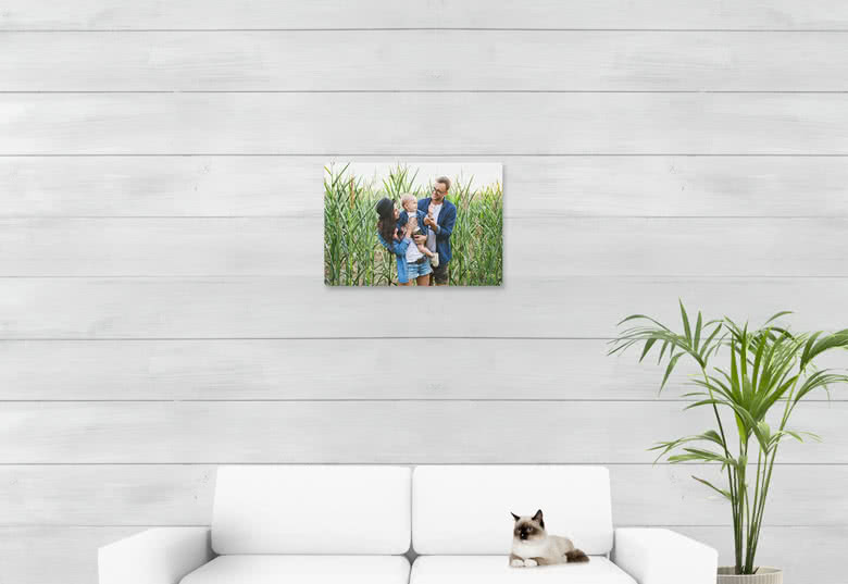 Foto auf Aluplatte gebürstet 60 x 40 cm, Querformat