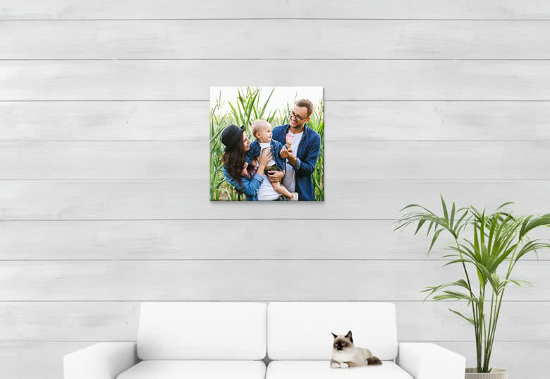 Foto-Leinwand 60 x 60 cm, quadratisch