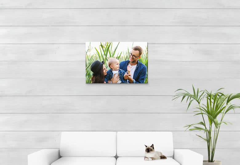 Foto-Leinwand Deluxe 75 x 50 cm – Querformat