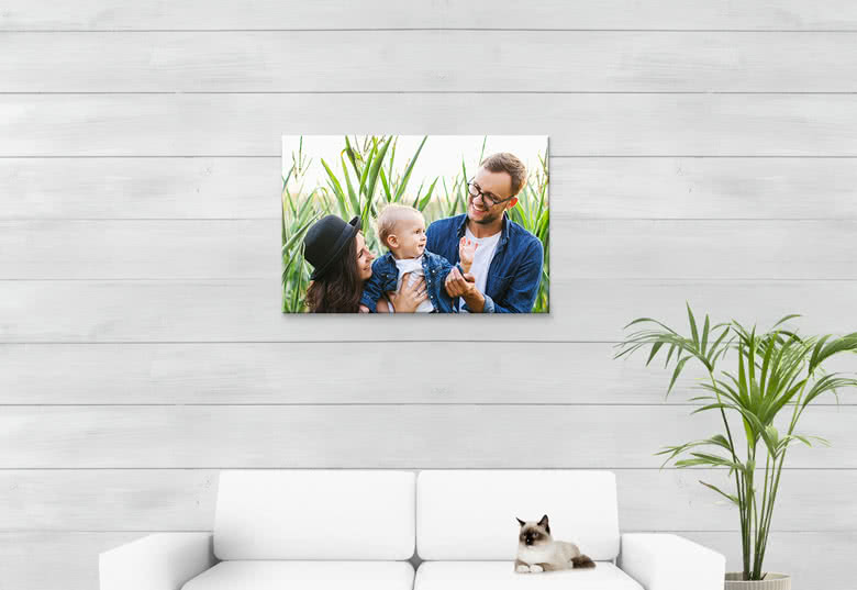 Foto-Leinwand Deluxe 90 x 60 cm – Querformat