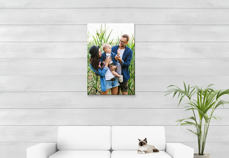 Foto-Leinwand Deluxe 60 x 90 cm – Hochformat