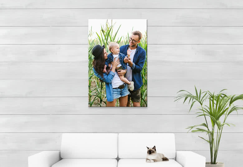 Foto-Leinwand Deluxe 70 x 105 cm – Hochformat
