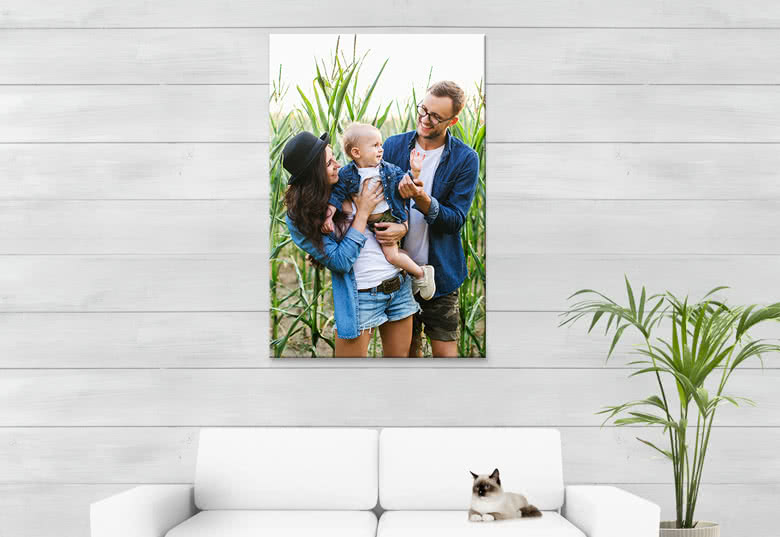 Foto-Leinwand Deluxe 80 x 120 cm – Hochformat