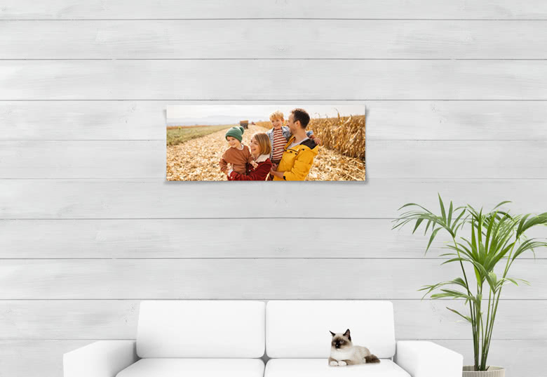 Fotocollage-Poster 105 x 40 cm, Panorama, matt