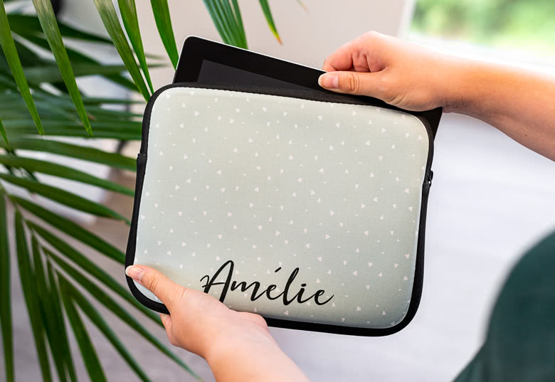 Laptop- und Tablet-Tasche 13 Zoll mit Foto