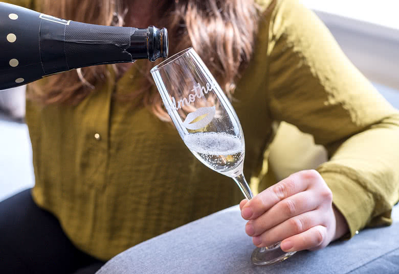 Champagnergläser mit Gravur – 2er-Set