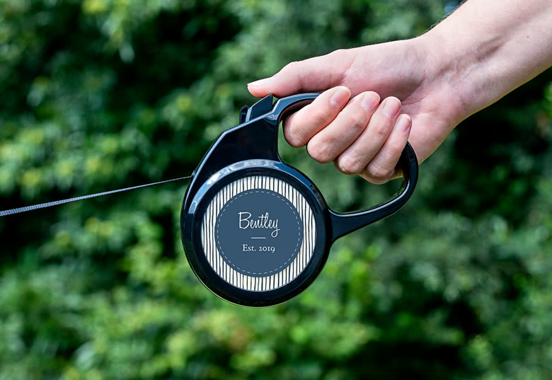 Rollleine personalisiert, 3 m, bis 25 kg