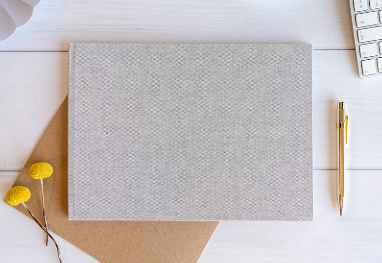 Fotobuch Large Hardcover Leinen, quer/hoch