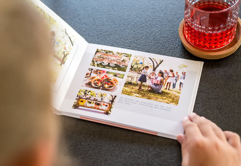 Fotobuch Medium quer, Hardcover mit Foto