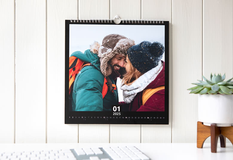 Foto-Wandkalender 2027 quadratisch