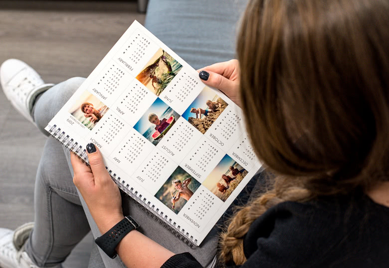Notizbuch mit Kalender 2027 A4