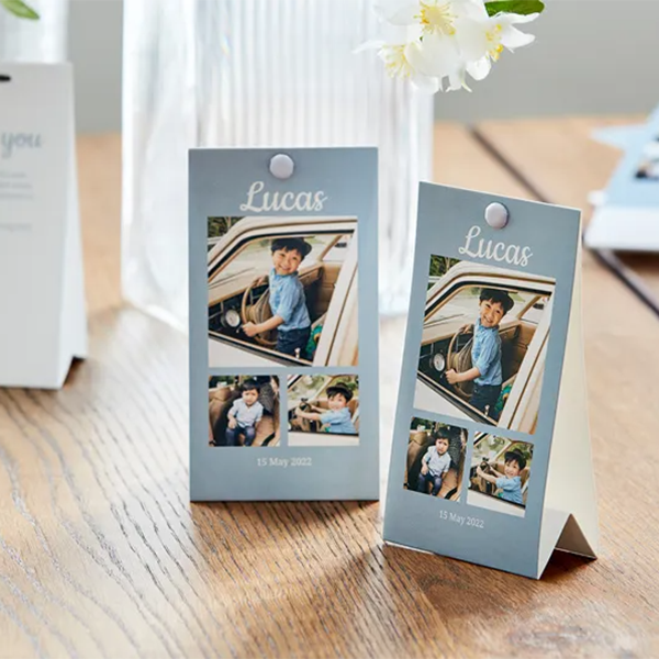 Stehende Grußkarte – Set mit 12 Stück