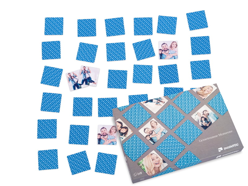 Foto-Memo mit 36 Karten (18 Paare)