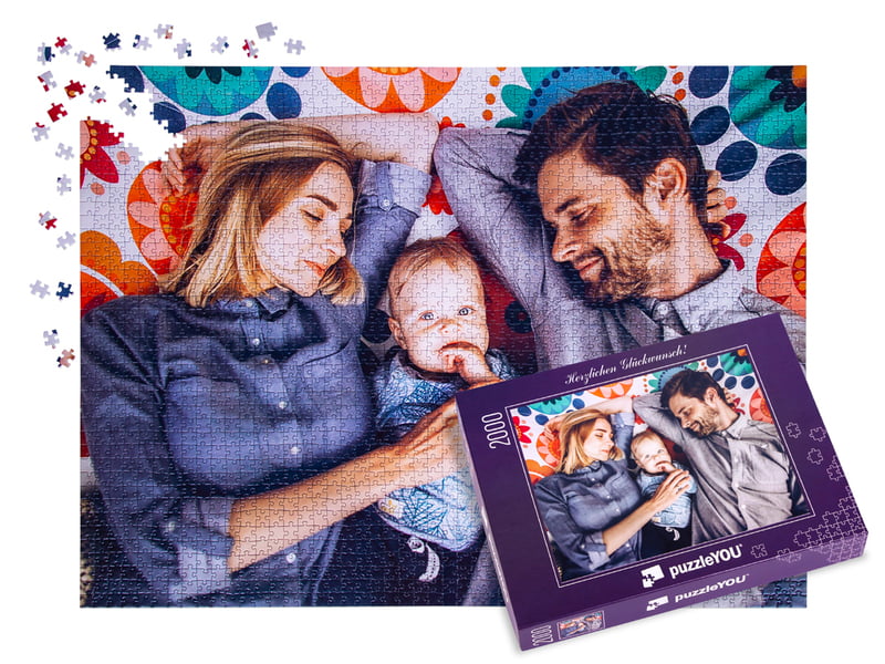 Fotopuzzle mit 24 bis 2000 Teilen