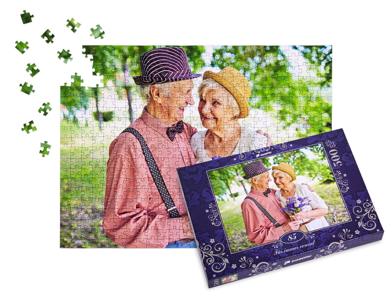 Fotopuzzle mit 500 Teilen