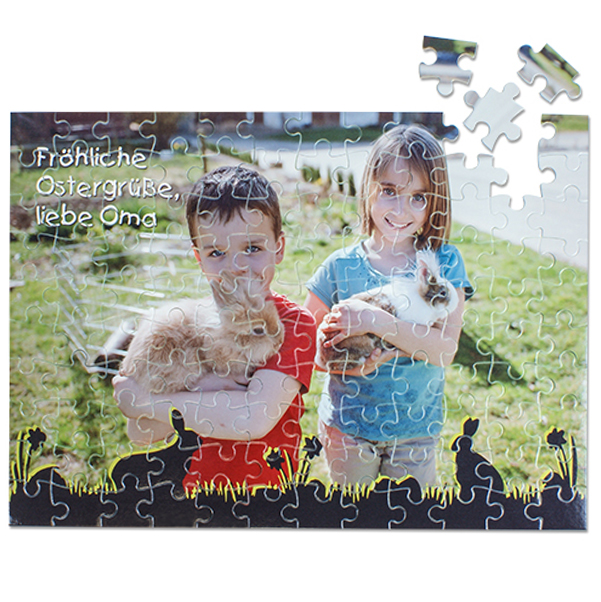 Fotopuzzle aus Karton mit 120 Teilen