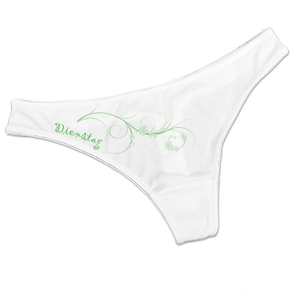 String Tanga mit Foto