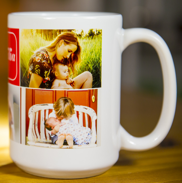 Jumbo Tasse XXL mit Foto, 450 ml