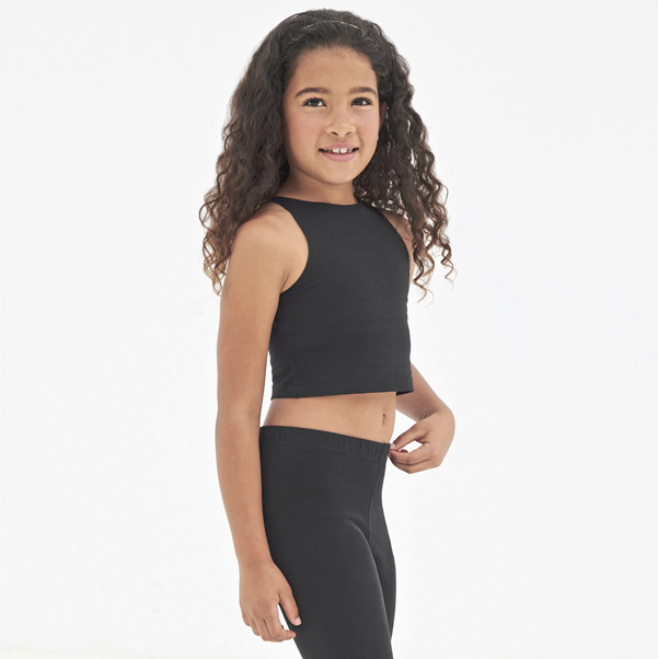 Kinder Cropped Top bedrucken
