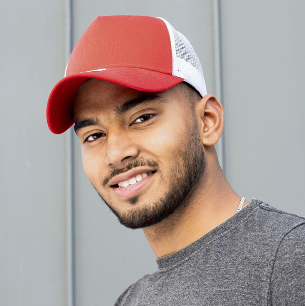 5-Panel Trucker Cap Recycled bedrucken