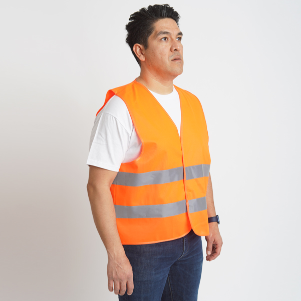 Warnweste EN ISO 20471 bedrucken