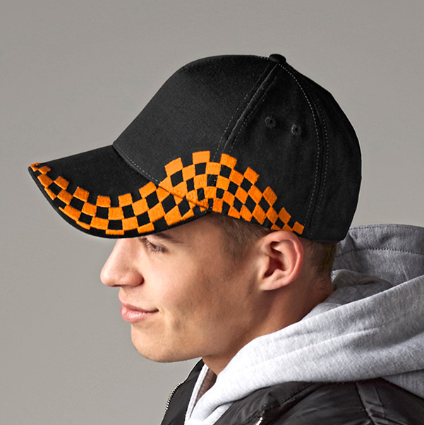 Grand Prix Cap mit Flaggendesign